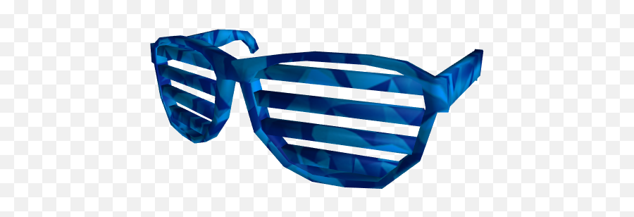 Blue Sparkle Time Shutter Shades - Rbxleaks Emoji,Guy Putting On Shades Emoticon