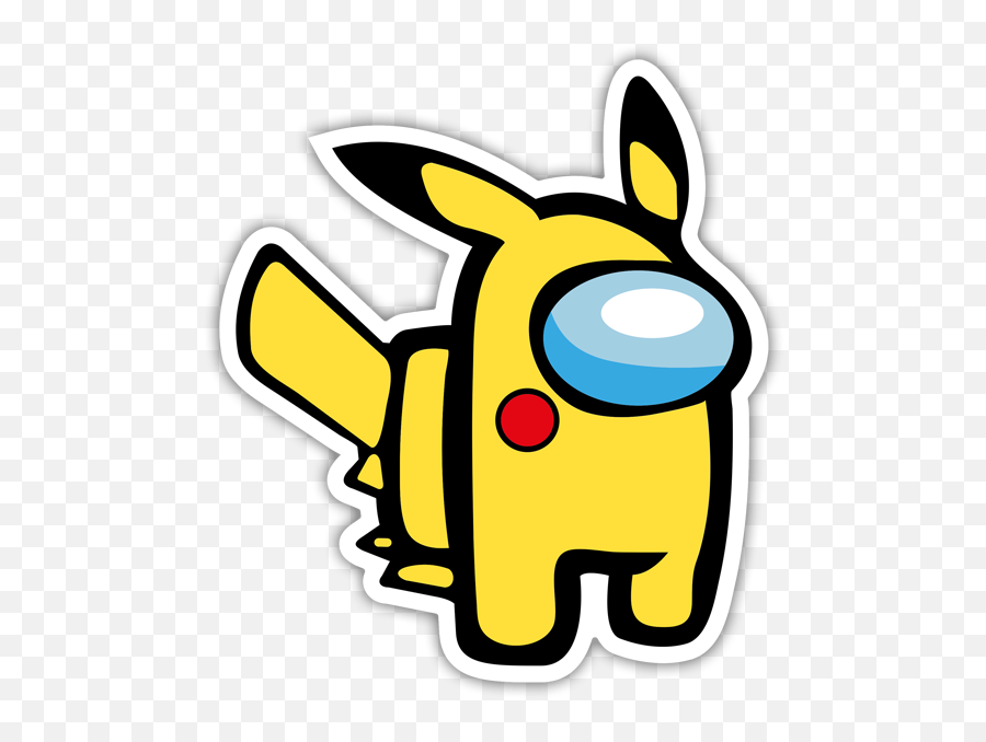 Stickers Among Us Pikachu Pokemon Emoji,Pokemnon Emojis