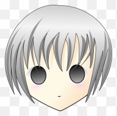 Anime Chibi Boy Face Clipart - Head Anime Chibi Boy Emoji,Chibi Emotions