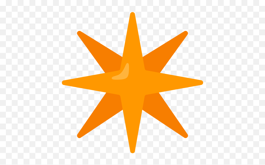 Eight - Pointed Star Emoji,Emoji Stars Gray