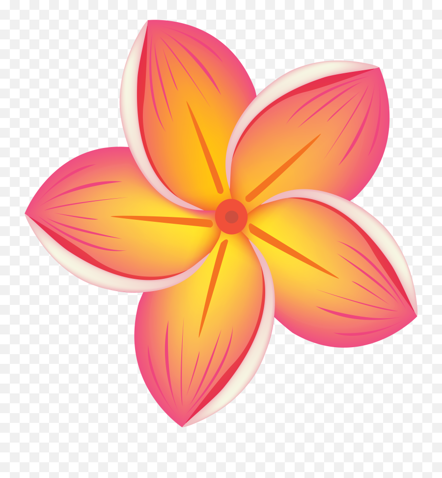 Emoji Clipart Flower Emoji Flower Transparent Free For - Tropical Flower Clipart,Sakura Flower Emoji