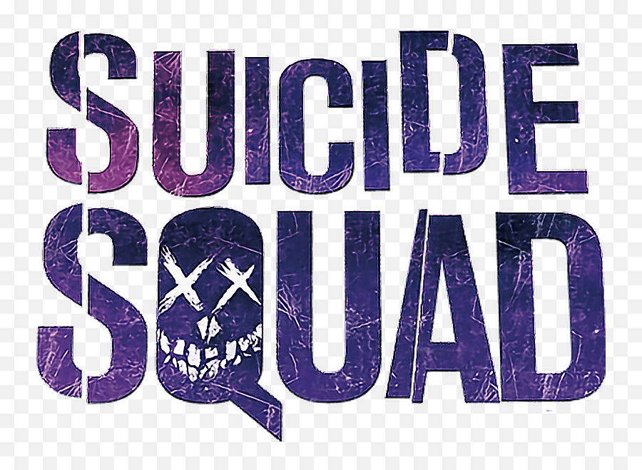 Suicidesquad Purple Love Sticker - Suicide Squad Logo Png Emoji,Emoji Movie Suicide