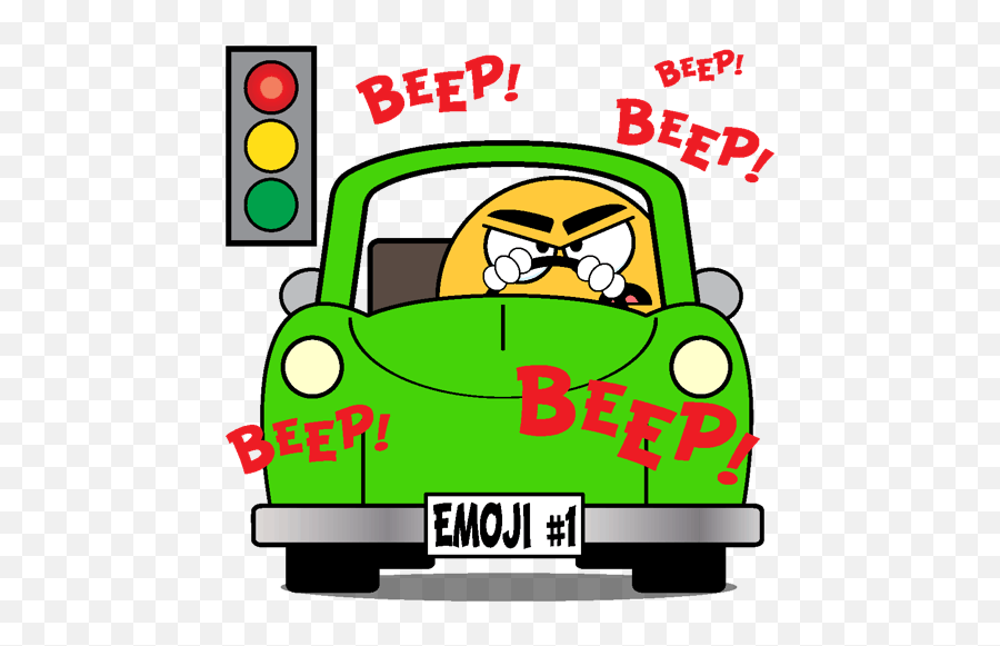 Car - Stickers For Whatsapp Automotive Decal Emoji,Emoji Car Stickers