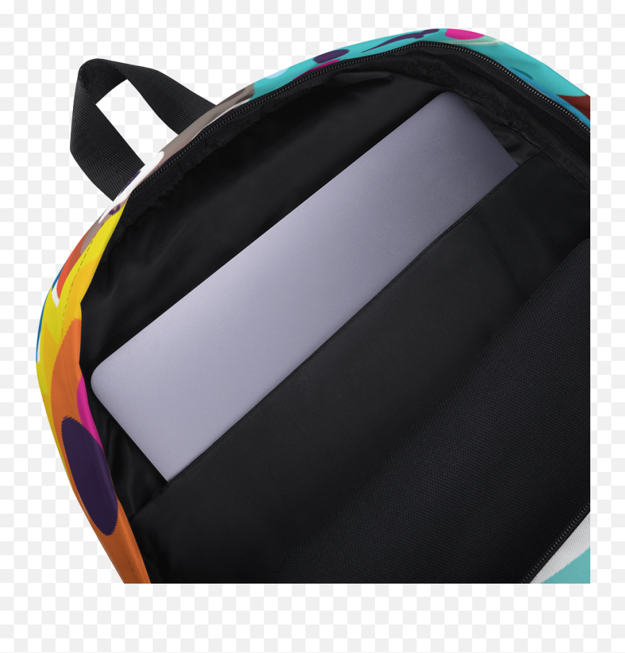 Download Hd Starry Emoji Backpack - Inside Of A Laptop Bags,Emoji Backpack For Boys