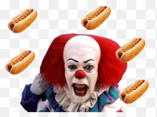 Top Dance Laugh Weird Stickers For - Pennywise The Clown Emoji,Dancing Hot Dog Emoji