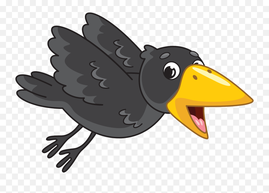 Raven Clipart - Clipart Picture Of Raven Emoji,Raven Bird Emoji