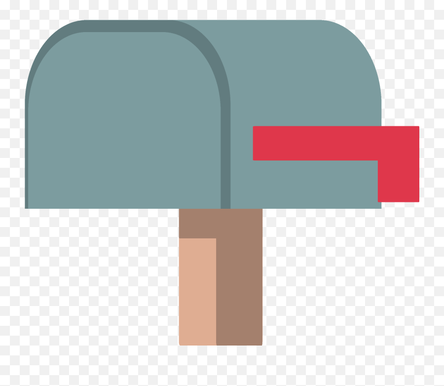 Closed Mailbox With Lowered Flag Emoji - Ice Cream Bar,Emoji 2 Mailbox Policeman