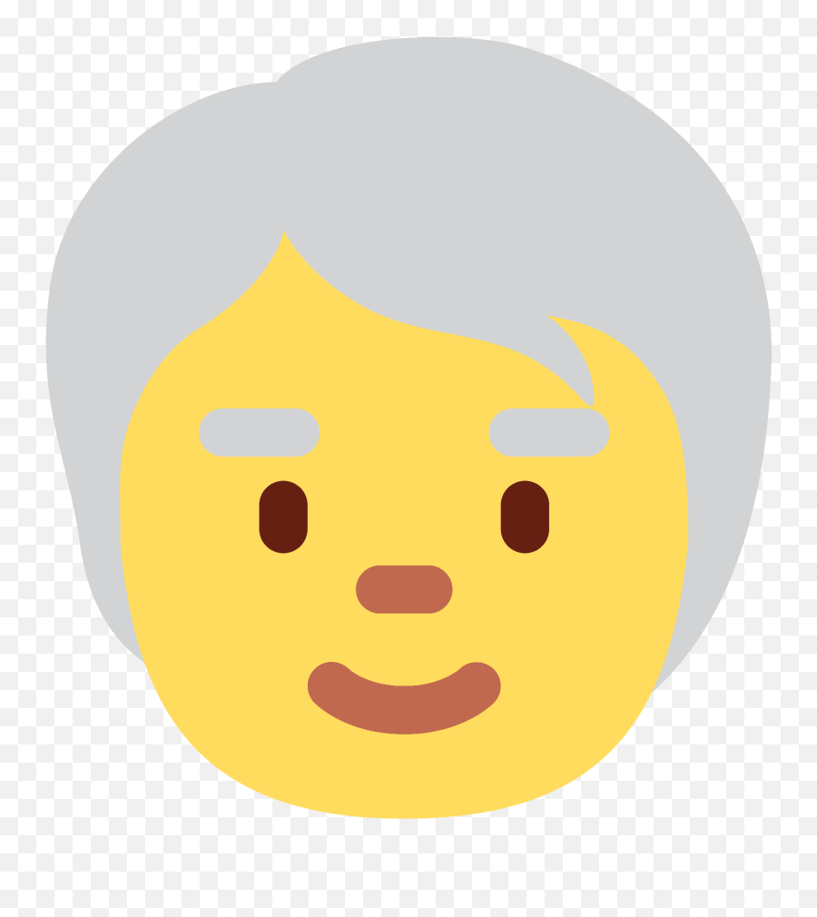 Older Person Emoji Clipart Free Download Transparent Png - Happy,Adult Emojis