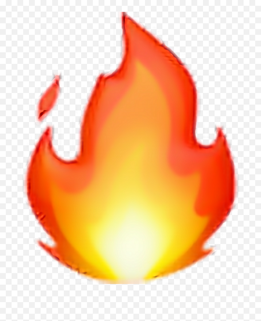 Fire Flame Emoji Emoticon Sticker - Fire Emoji Png,Fire Emoji