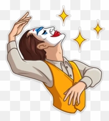 The Joker Jake Roxas Stickers For Whatsapp - Joker Sticker Telegram Emoji,Joker Emoji Android