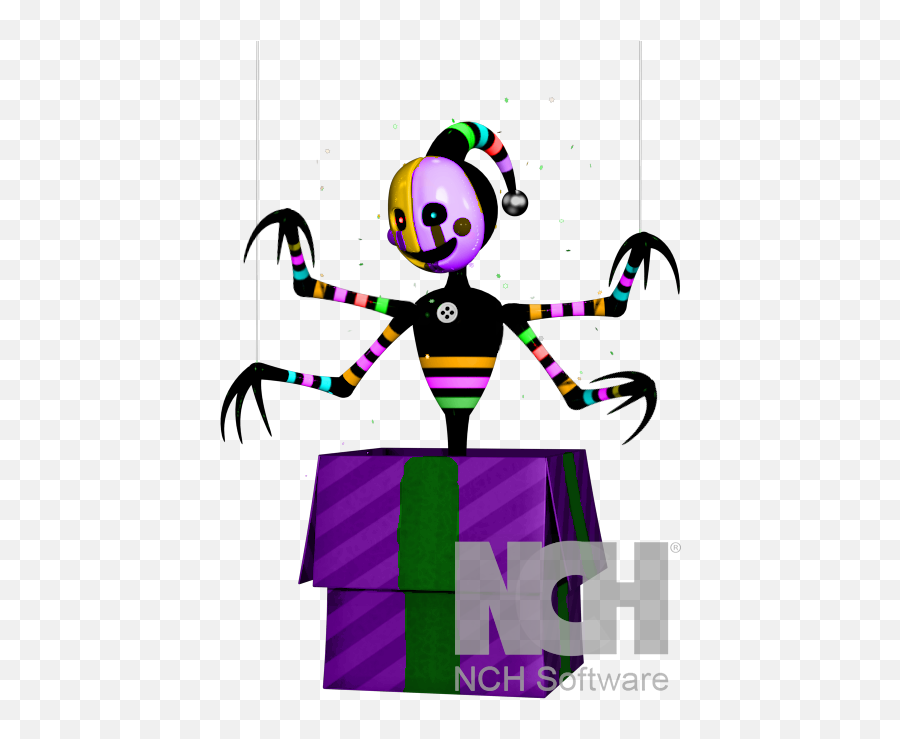 New Posts In Fanart - Five Nights At Freddyu0027s Community On Fnaf 6 Security Puppet Emoji,Purple Guy Fnaf Emoticon