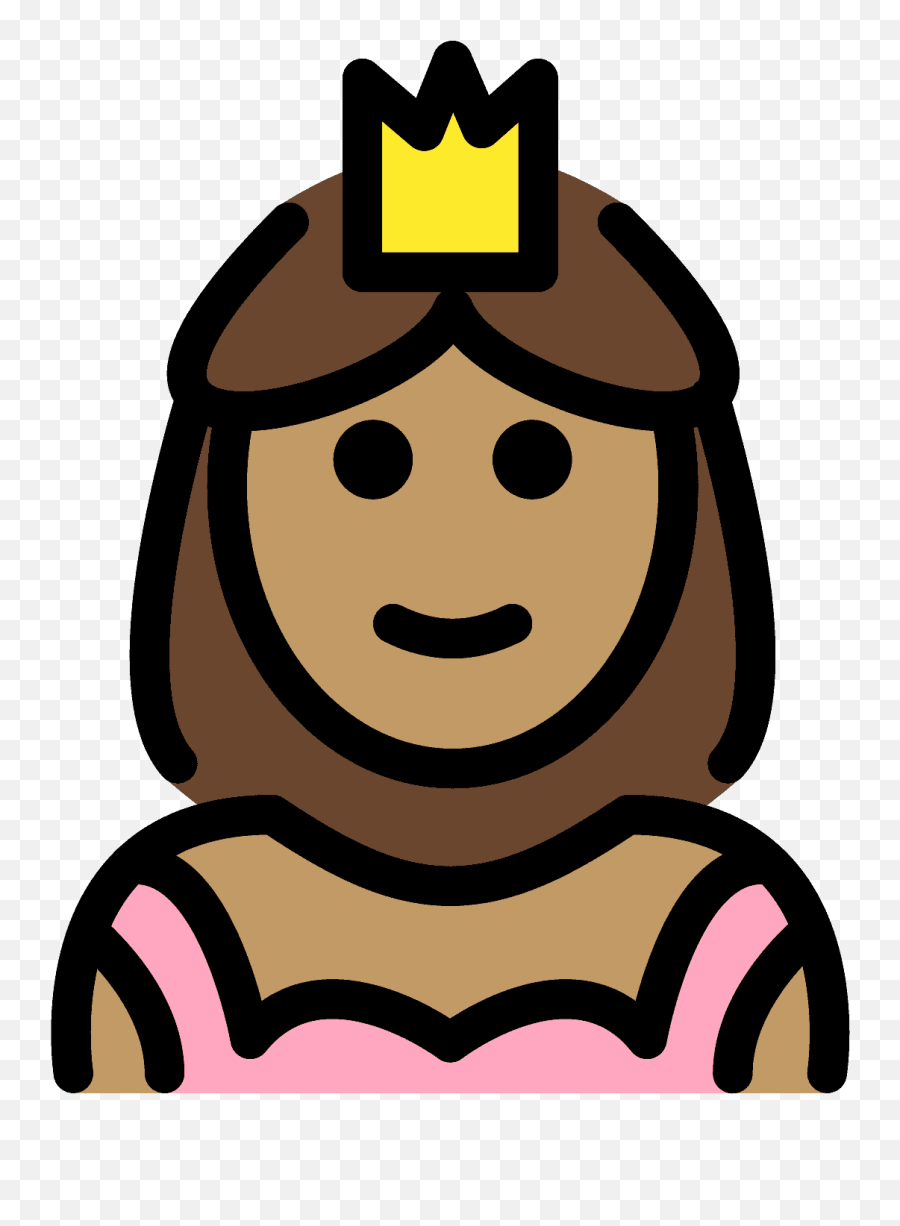 Princess Emoji Clipart - Emoji,Queen Emoji