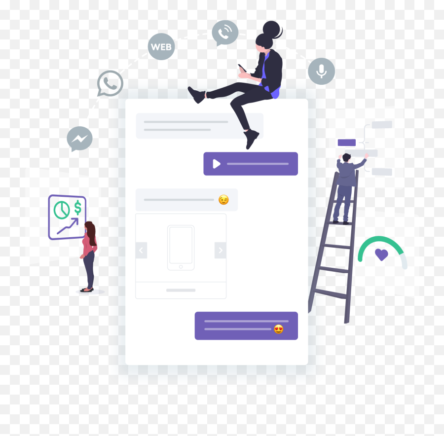 Triple W Chat Ai Powered Customer Service - Ladder Emoji,Ladder Emoji
