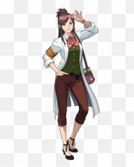 Take That Phoenix Wright Ace Attorney Smashes The - Ace Attorney Ema Emoji,Phoenix Wright Text Emoticons