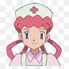 Download Nurse Joy - Pokemon Nurse Joy Face Full Size Png Nurse Joy Pokemon Png Emoji,Nurse Emoji