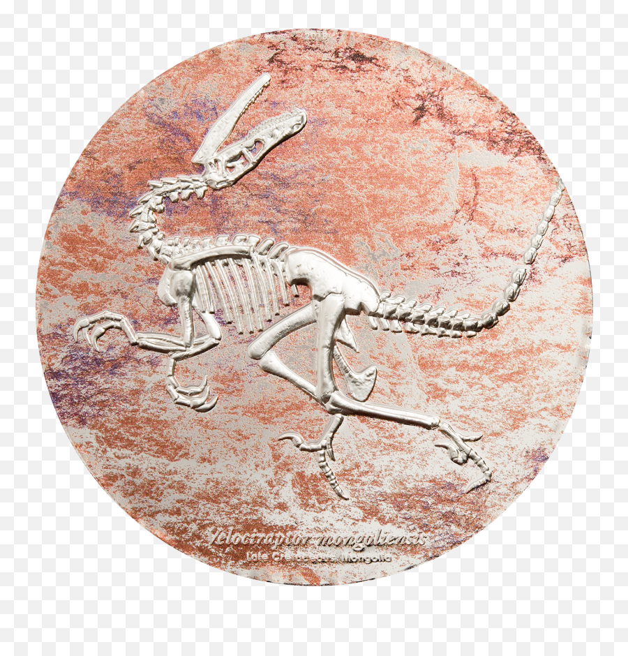 Mongolia - Velociraptor Coin Emoji,Dinosaur Emotions