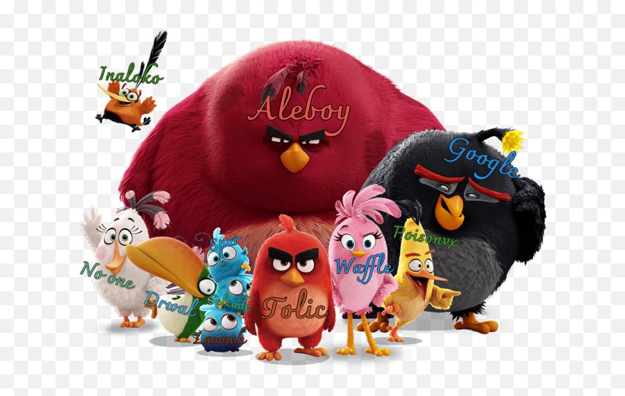 The Flock Angry Birds Wiki Fandom - Angry Birds Movie Flock Emoji,Little Clay Emotion Birds