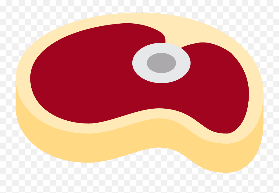 Cut Of Meat Emoji Clipart - Dot,Cut Emoji