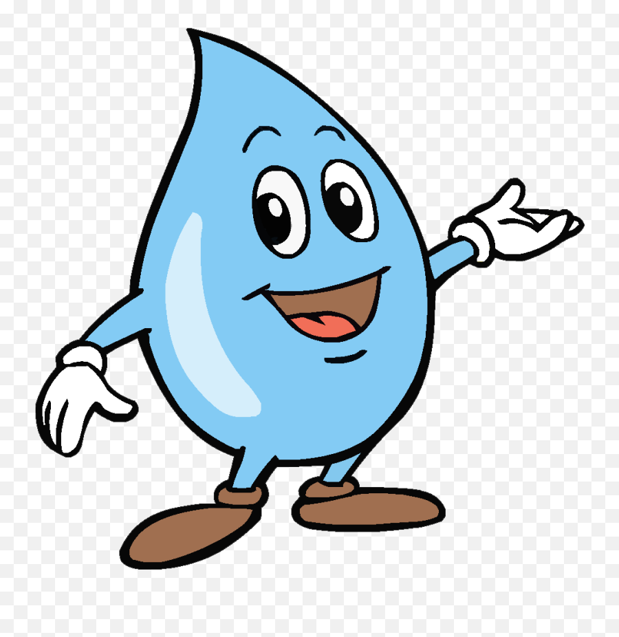 10 Rain Chibur Ideas - Cartoon Water Droplet Clipart Emoji,Emoticon Gota De Agua