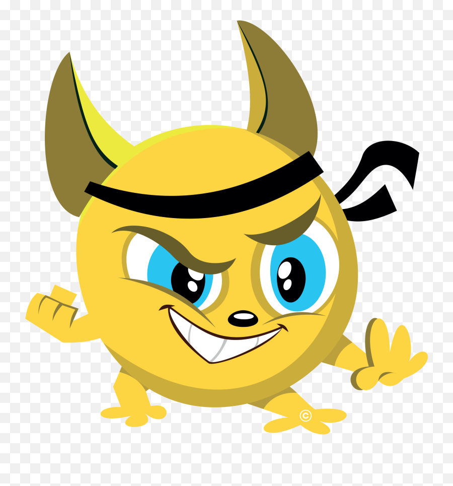 Nutri Ventures Yellow Ninja Guga - Guga Nutri Ventures Emoji,Ninja Emoticon