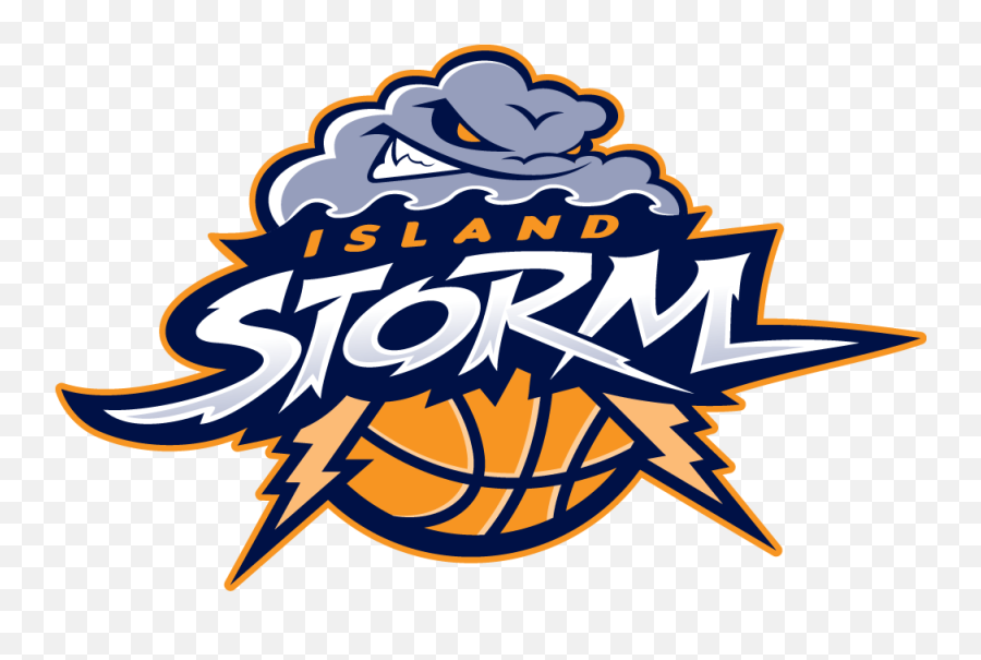 Visual Arts - Clip Art Library Island Storm Basketball Logo Emoji,Emoticon Asustado Taringa