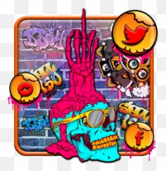 Skull Hand Themes Live Wallpapers - Aplicacions A Google Play Language Emoji,Emoticon De Calavera