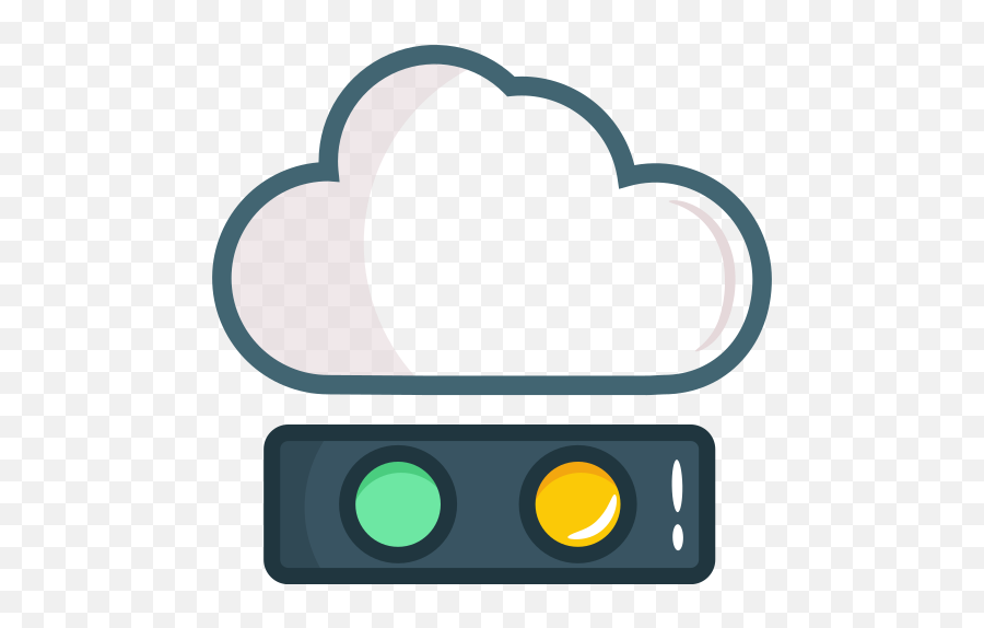 Cloud Server Icon - Mindelsee Emoji,Cloud Umbrella Hearts Emoticons