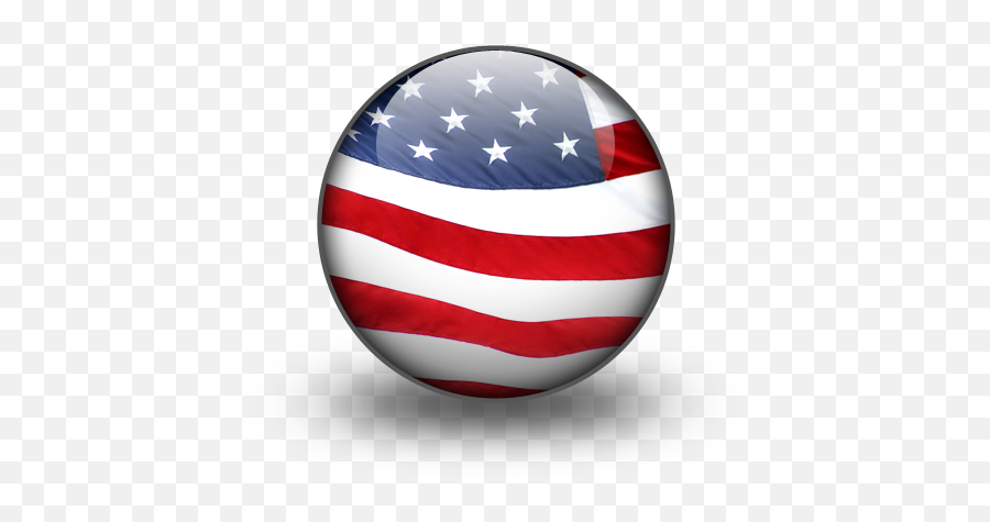 Us Flag Icon 113610 - Free Icons Library Circle Flag Icon Usa Emoji,American Flag Emoji Android