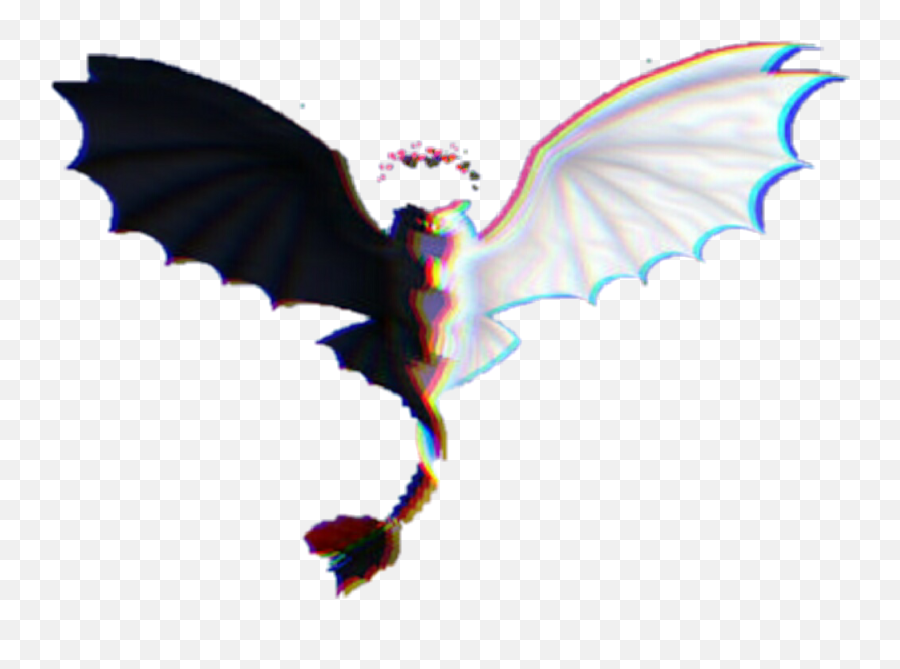 Dragons Toothless W Light Sticker By Comfythursday - Toothless And Light Fury Emoji,Toothless Emojis