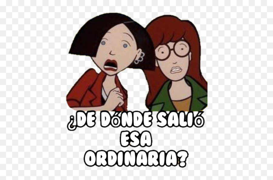 Sticker Maker - Daria Daria Y Jane Emoji,Emojis Irónicos