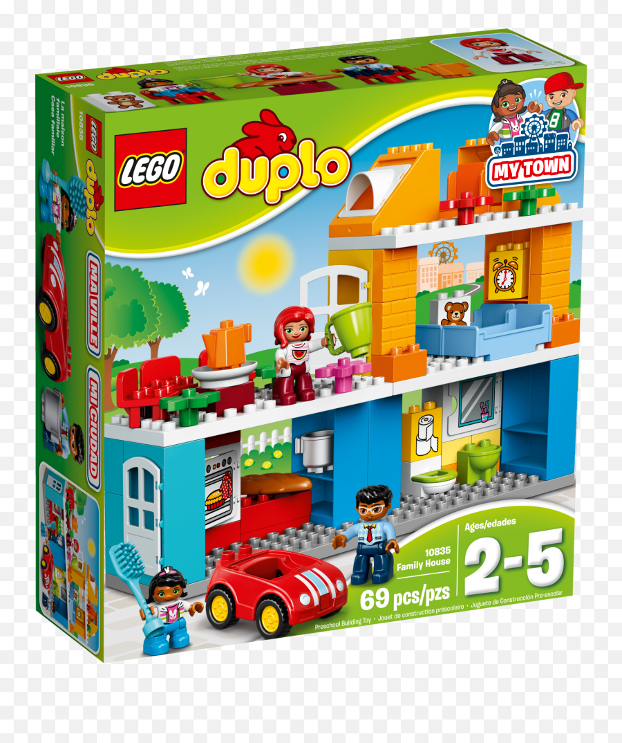 Lego Duplo My Town Family House - Lego Duplo Family House Emoji,Lego Sets Your Emotions Area Giving Hand With You