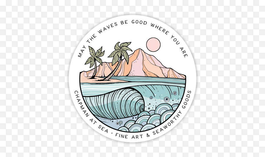 Meet Artist U0026 Surf Bag Creator Tash Chapman Her Stories - May The Waves Be Good Where You Emoji,Buy Small Images Of Emotions And Feelings Vero Beach Florida