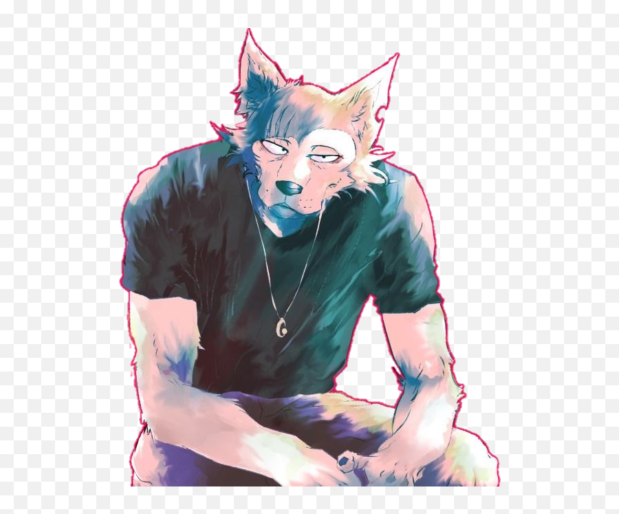 Beastars Legosi Legoshi Anime Sticker - Legosi Fanart Emoji,Legosi Emoji