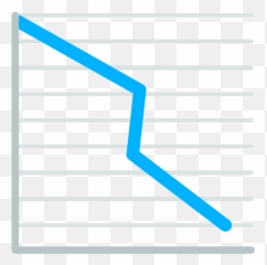 Chart Decreasing Emoji - Emoji Courbe,Emoji Meaning Chart
