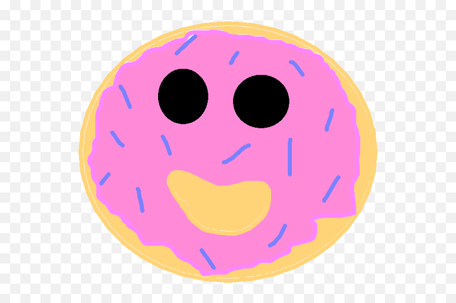 Talking Donut Tynker - Happy Emoji,Pink Taco Emoticon