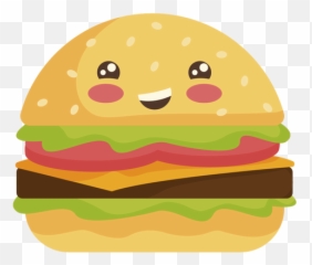 Hamburger Png Svg Transparent - Animada Hamburguesa Dibujo Png Emoji,Cheeseburger Emoji Pillow