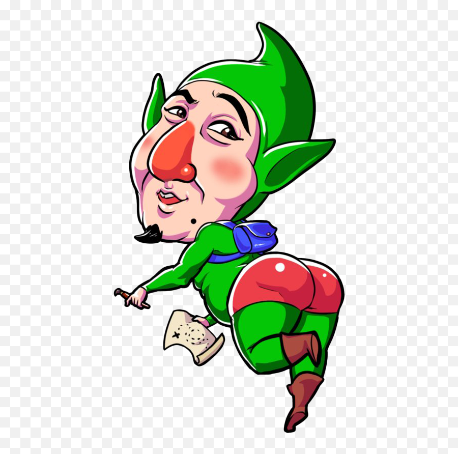 Zelda Tingle Png Image Png Mart - Hot Tingle Zelda Emoji,Tingle Emojis