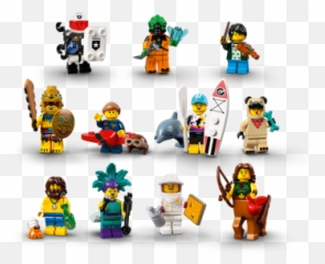 Lego Minifigures Series 21 71029 - Lego 71029 Emoji,Lego Minifigure Emotions