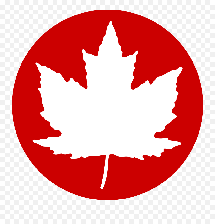 Red Cross Symbol Clipart - Circle Canada Logo Png Emoji,Fall Leaf Cross Emoticon