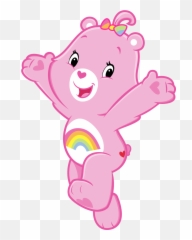 Fan Clipart Cheered Fan Cheered Transparent Free For - Care Bears Cheer Bear Emoji,Care Bear Emoji