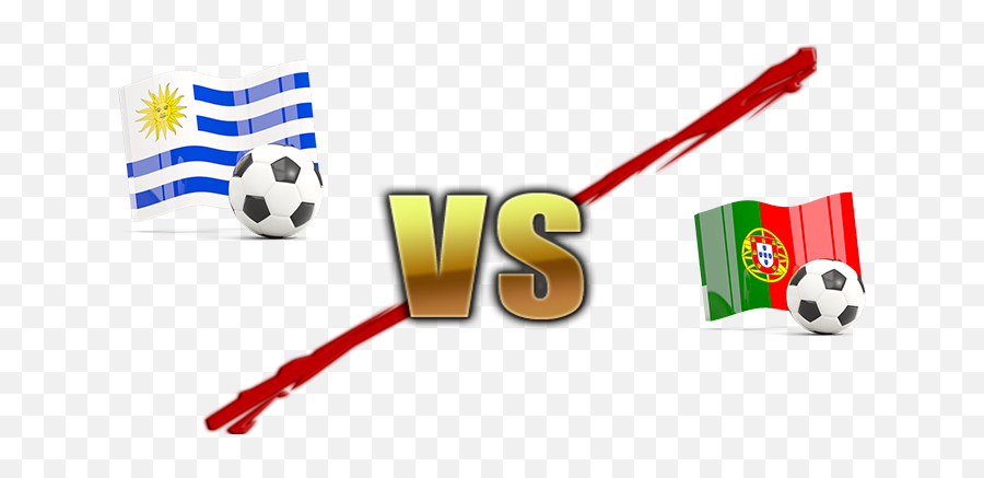 Fifa World Cup 2018 Uruguay Vs Portugal Png File Png Mart Emoji,Soccer Emojis Background