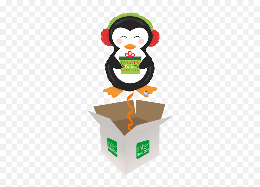 Cheltenham Helium Balloon Delivery In A Box Send Balloons Emoji,Penguin Emojis League