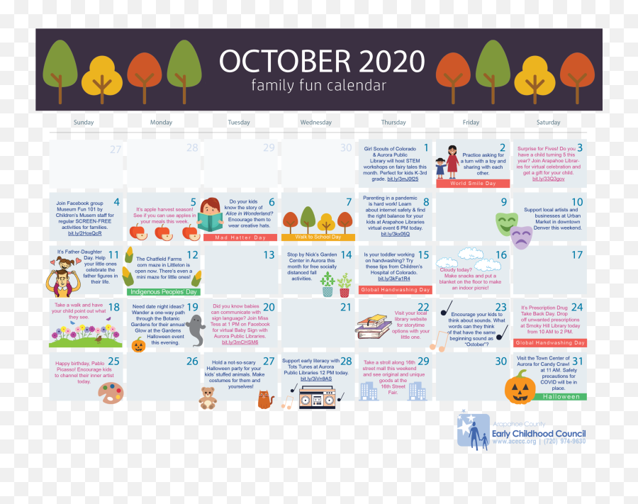 Family Fun Calendar U2014 Arapahoe County Early Childhood Council Emoji,Emojis Tomado