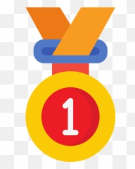 First Place Medal - Canva Emoji,1st Place Medal Emoji