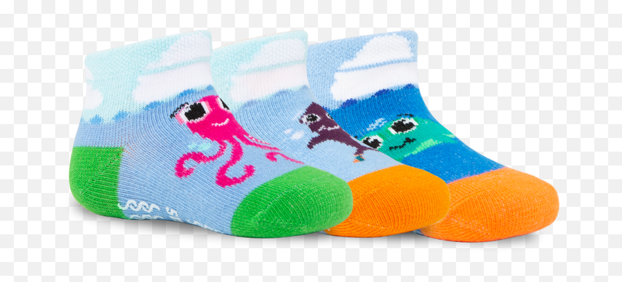 Baby Shark U0026 Friends 6 - Pack U2013 Socktopusink Emoji,Shark Emoji Mix