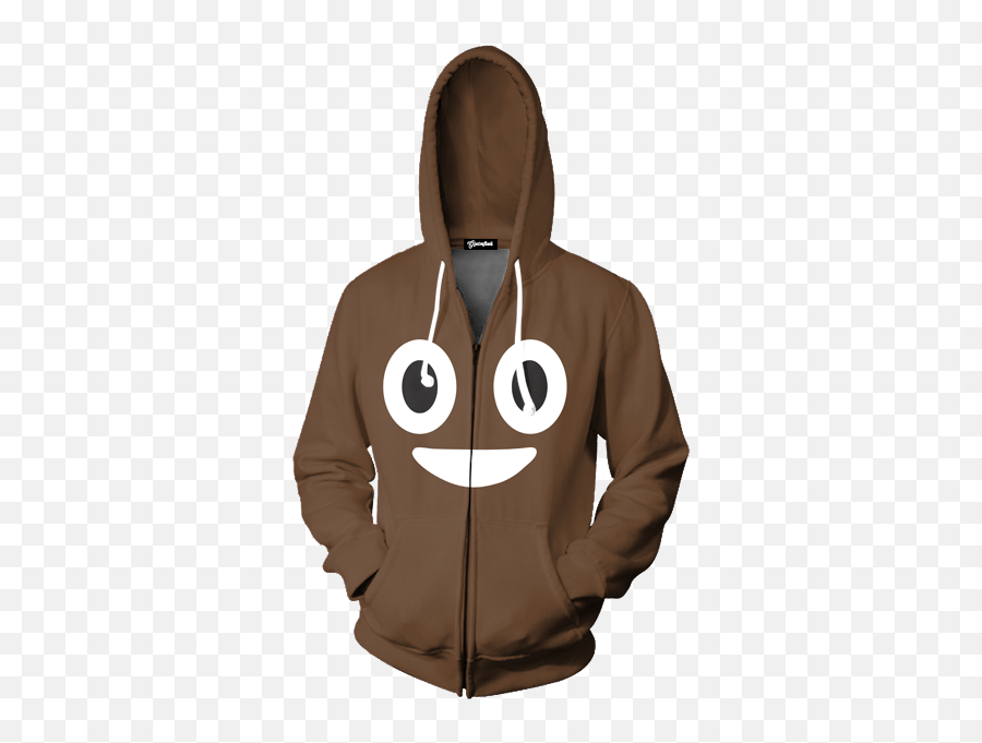 Emoji Poop Zipup - Getonfleek Hoodies Hokage Naruto,Zipper Emoji