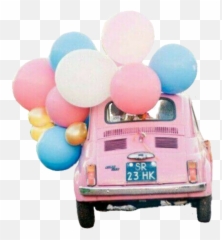 Balloons Car Sticker By Momo - Frases Lunes Con L Emoji,Emoji Car Stickers