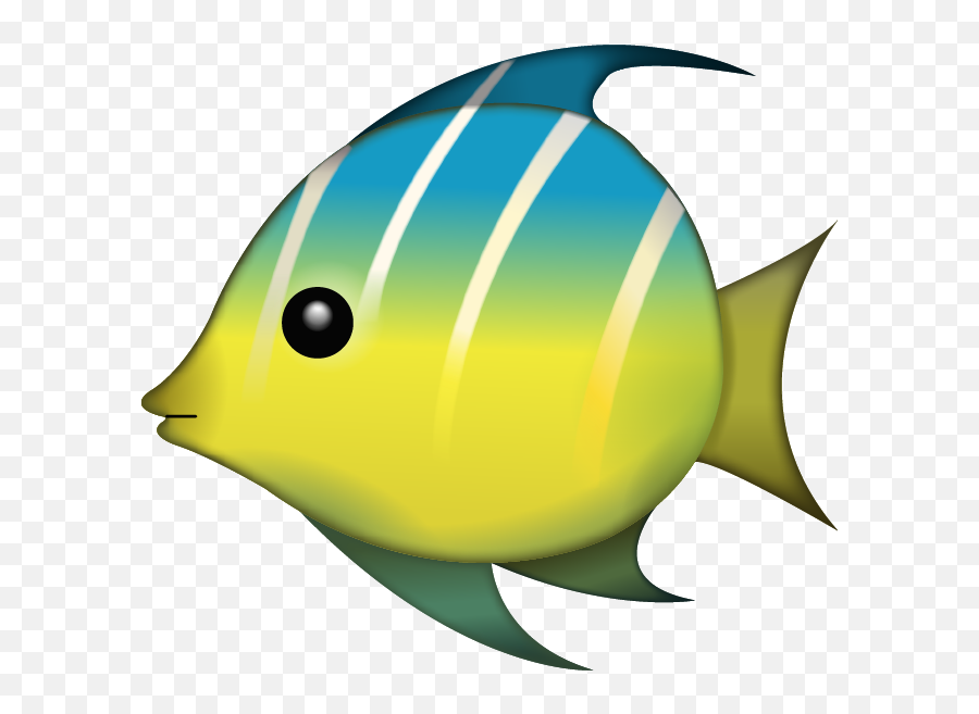 Download Tropical Fish Emoji Image In - Transparent Background Tropical Fish Clipart,Fish Emoji