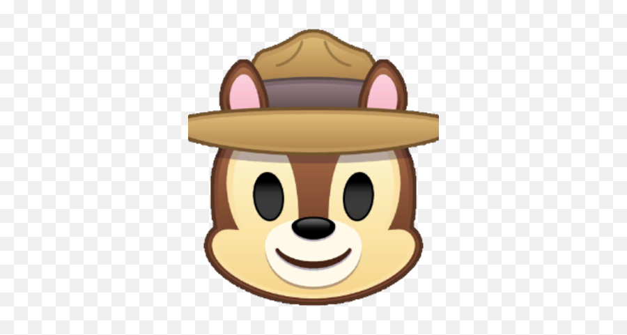 Chip Rescue Rangers Disney Emoji Blitz Wiki Fandom - Emoji Blits Chip And Dale,Hat Emojis