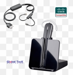 Wireless Headset For Cisco Phones - Cisco Compatible Vtech Plantronics Cs500 Headset Emoji,Cisco Jabber Emoticons Pack